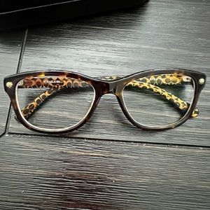 Coach Eyeglasses Brown Tortoise